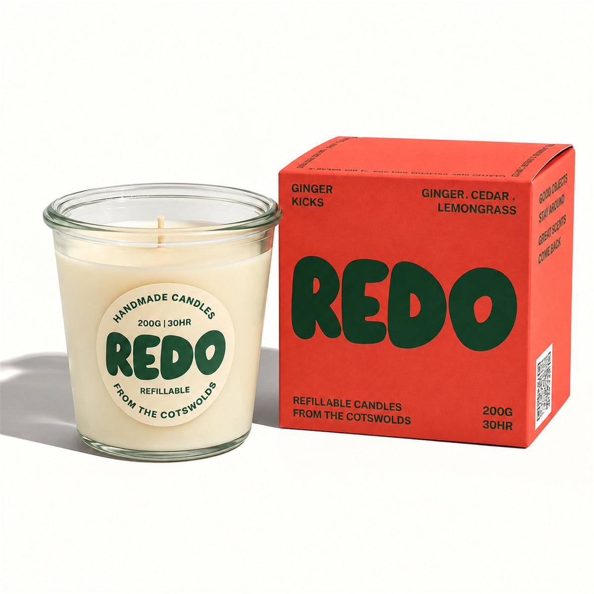 Ginger Kicks Candle