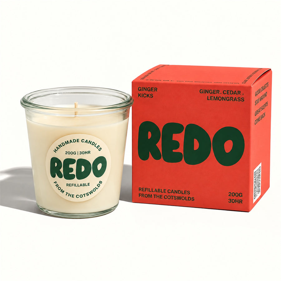 Ginger Kicks Candle
